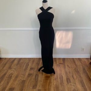 Black gown